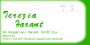 terezia harant business card